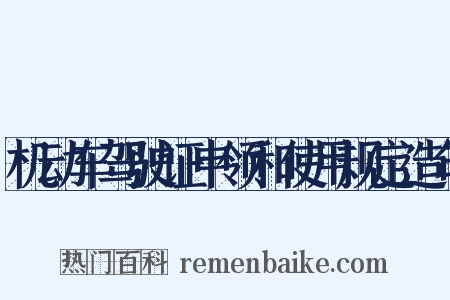 机动车驾驶证申领和使用规定造句是什么意思的图片